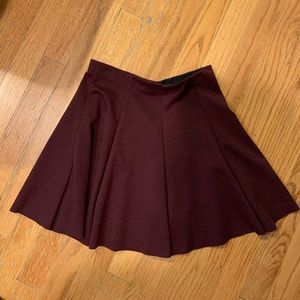 Maroon Skirt